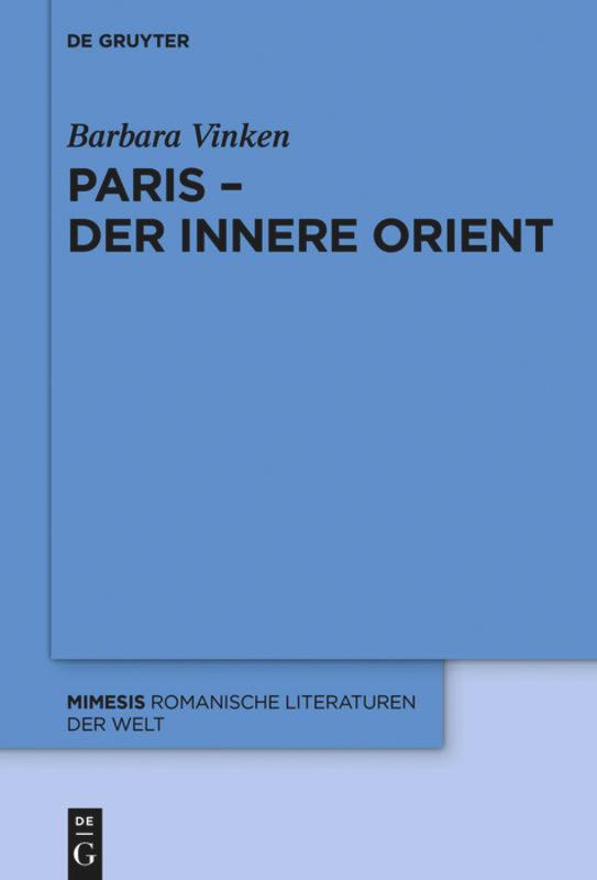 Vorderes Coverbild Paris - Der Innere Orient