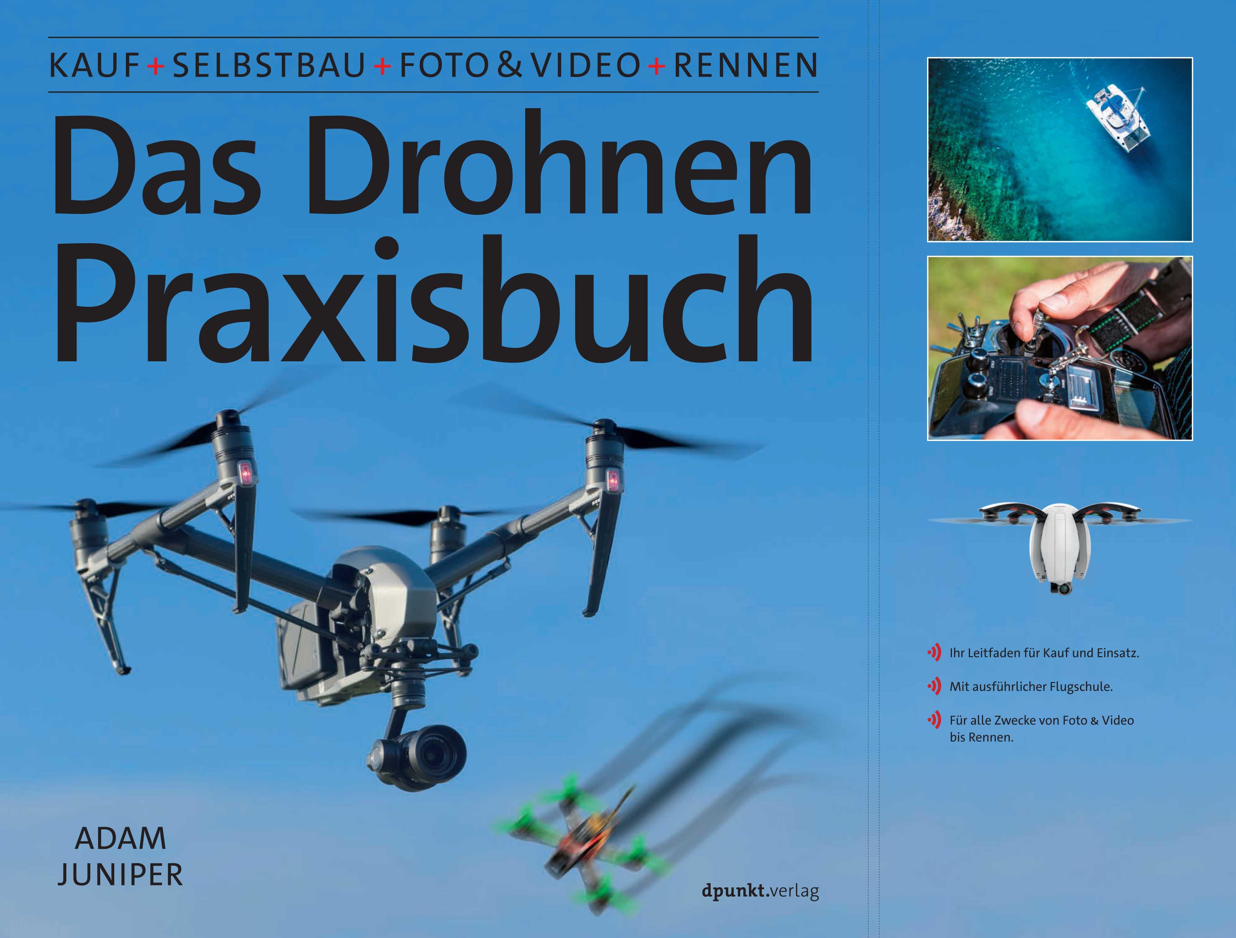 Vorderes Coverbild Das Drohnen-Praxisbuch
