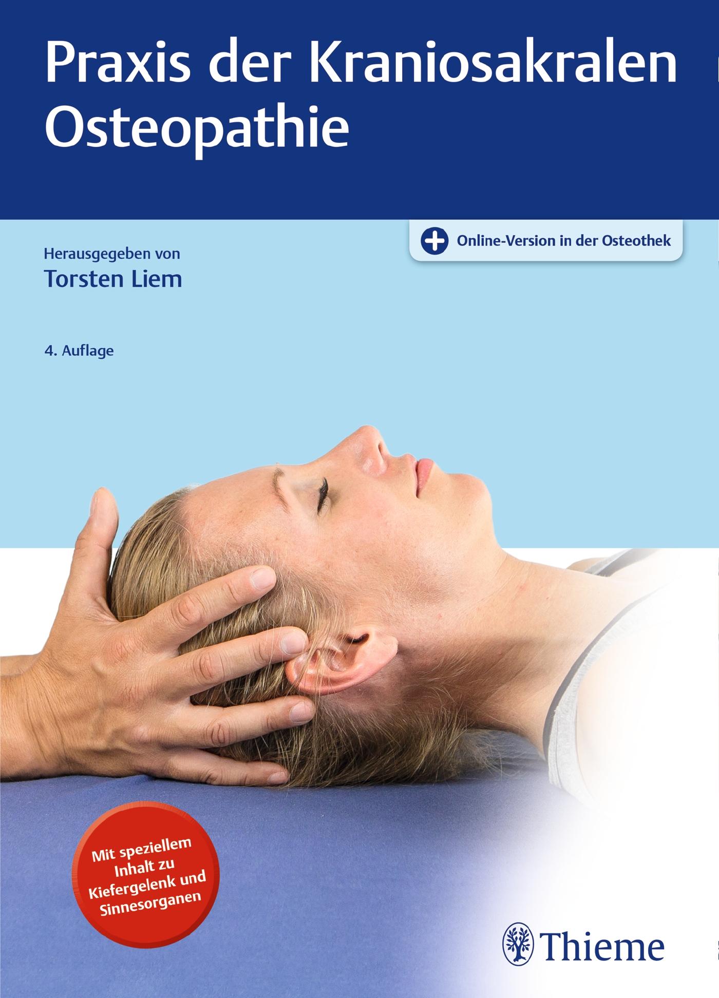 Vorderes Coverbild Praxis der Kraniosakralen Osteopathie