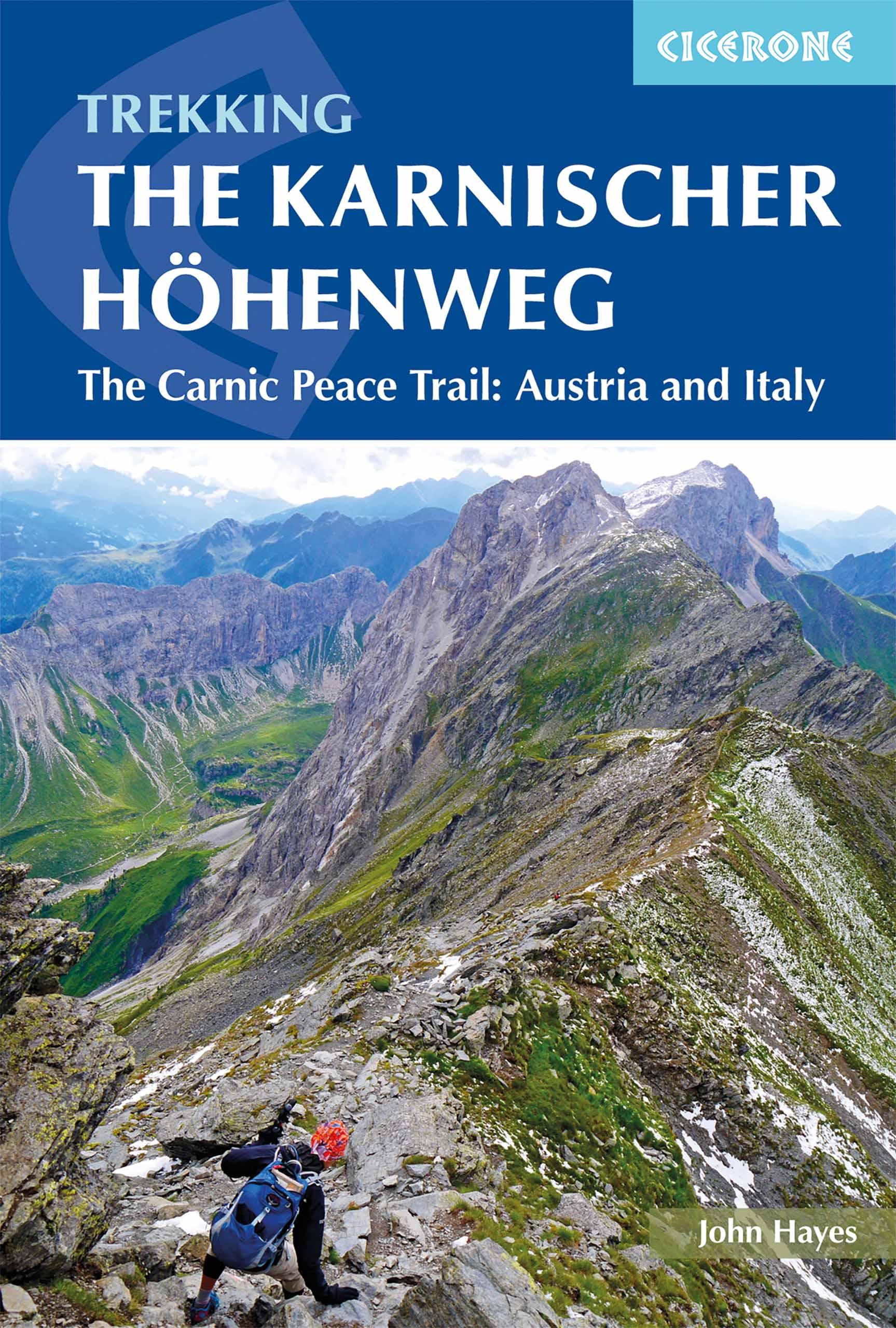 Vorderes Coverbild Trekking the Karnischer Höhenweg