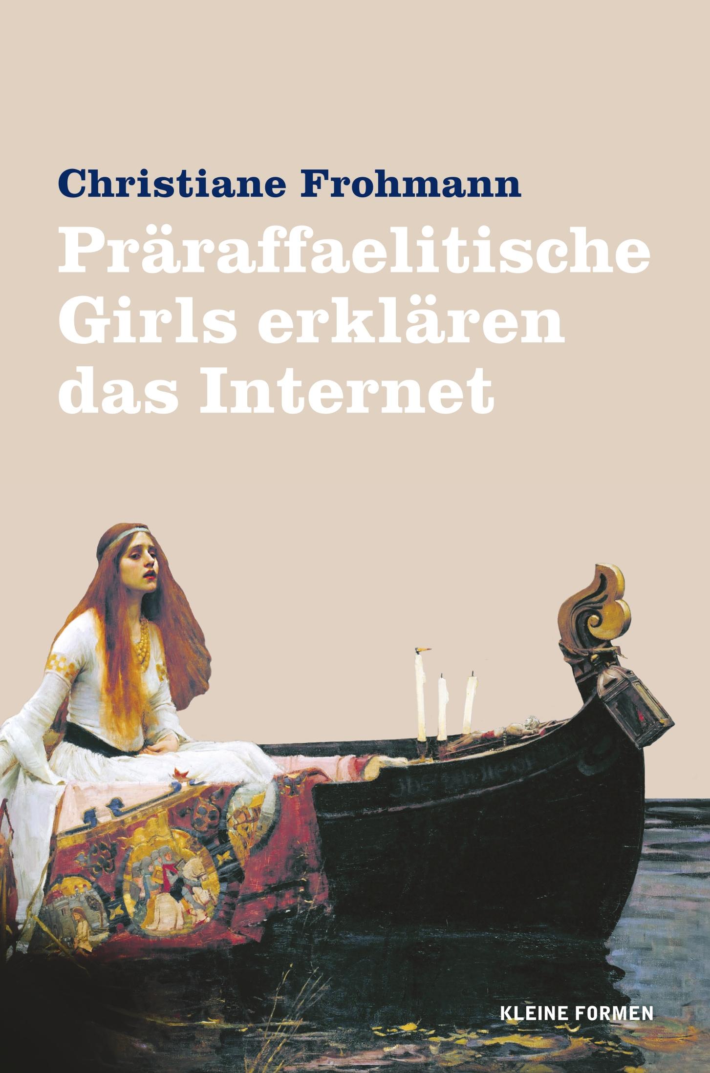 Vorderes Coverbild Präraffaelitische Girls erklären das Internet