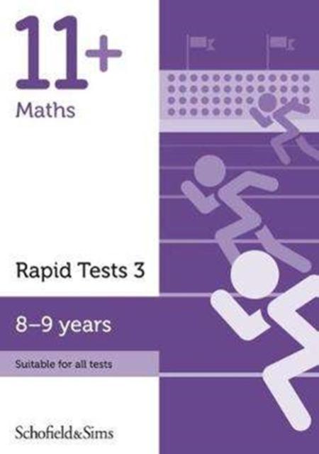 Vorderes Coverbild 11+ Maths Rapid Tests Book 3: Year 4, Ages 8-9