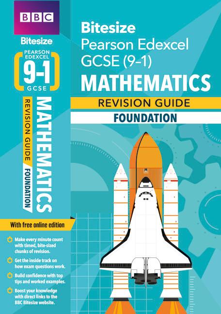 Vorderes Coverbild BBC Bitesize Edexcel GCSE Maths (Foundation) Revision Guide incl. online edition - for 2026, 2027 exams