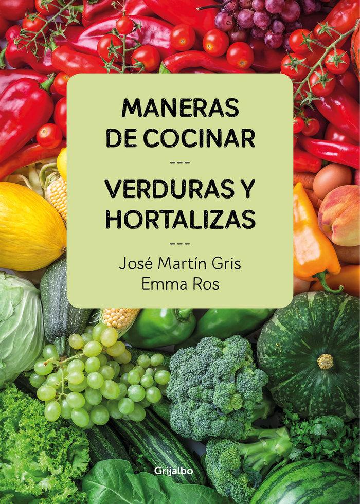 Vorderes Coverbild Maneras de cocinar verduras y hortalizas