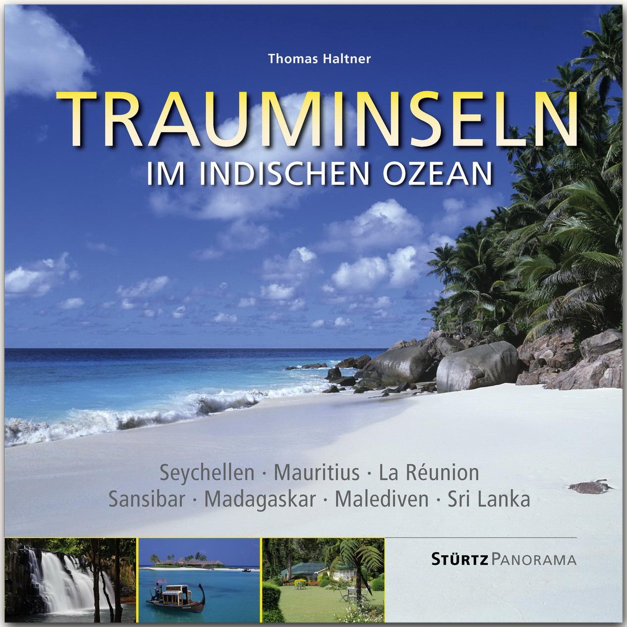 Vorderes Coverbild Trauminseln im Indischen Ozean - Seychellen . Mauritius . La Rèunion . Sansibar . Madagaskar . Malediven . Sri Lanka