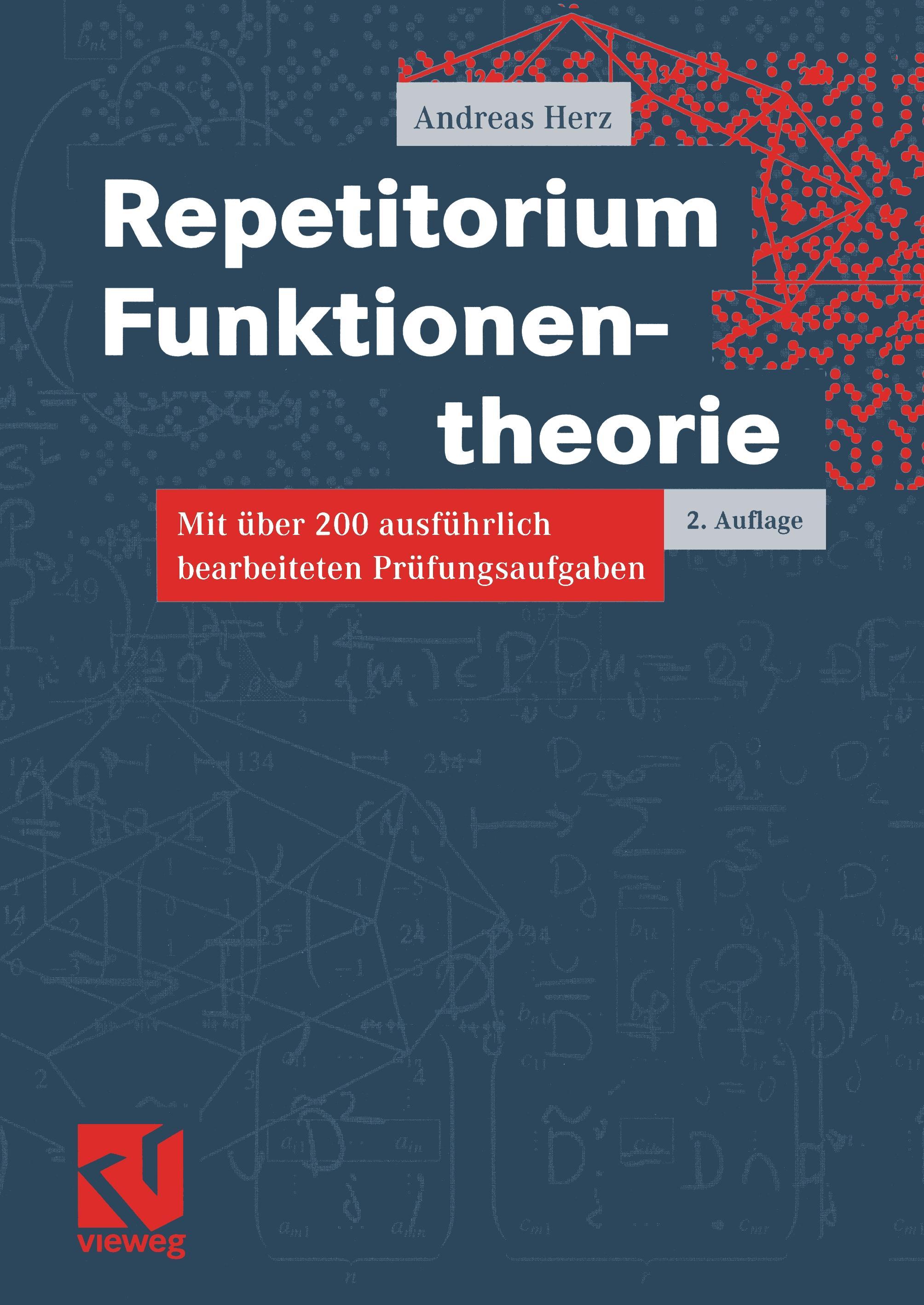 Vorderes Coverbild Repetitorium Funktionentheorie