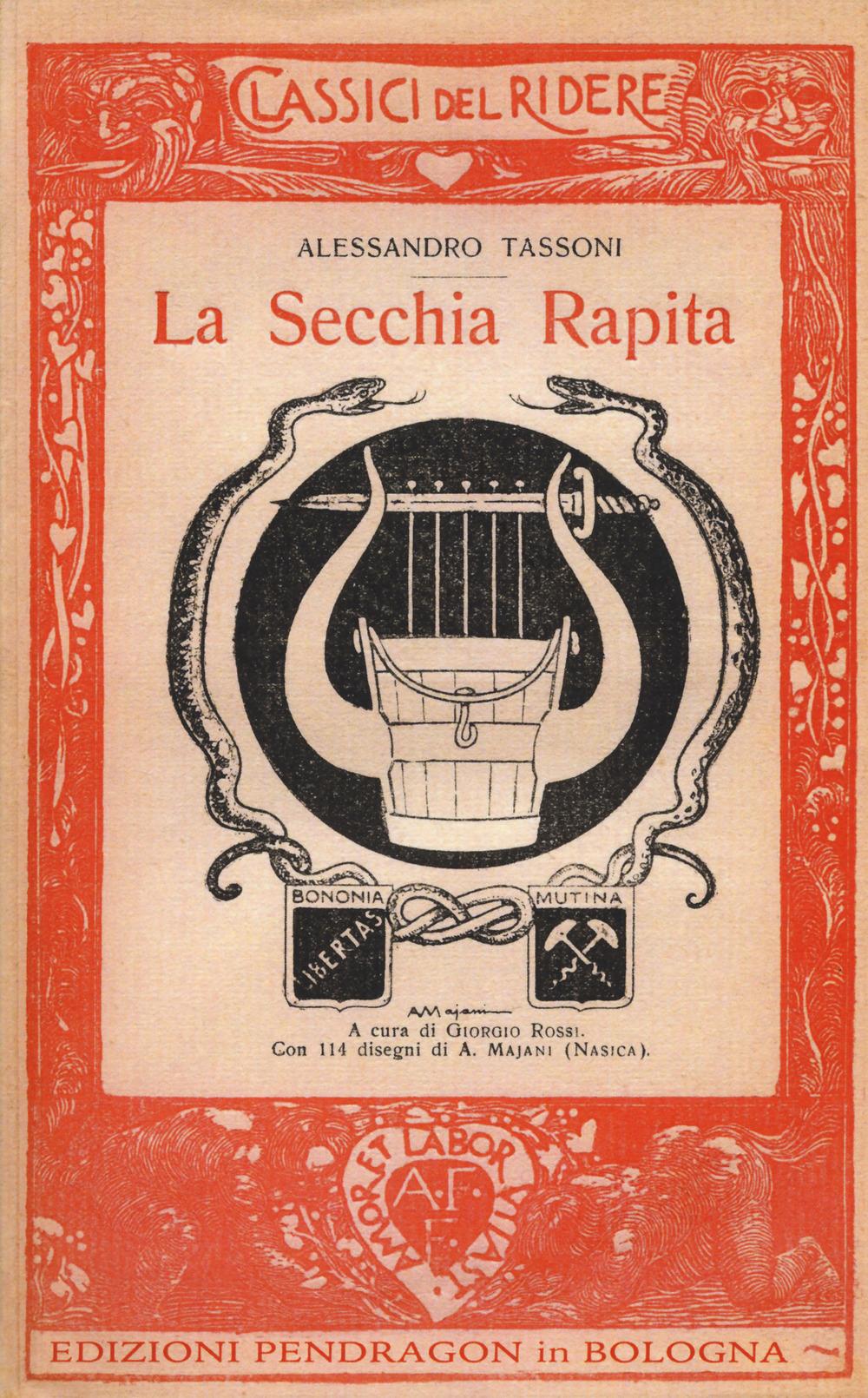 Vorderes Coverbild La secchia rapita (rist. anast. 1918)