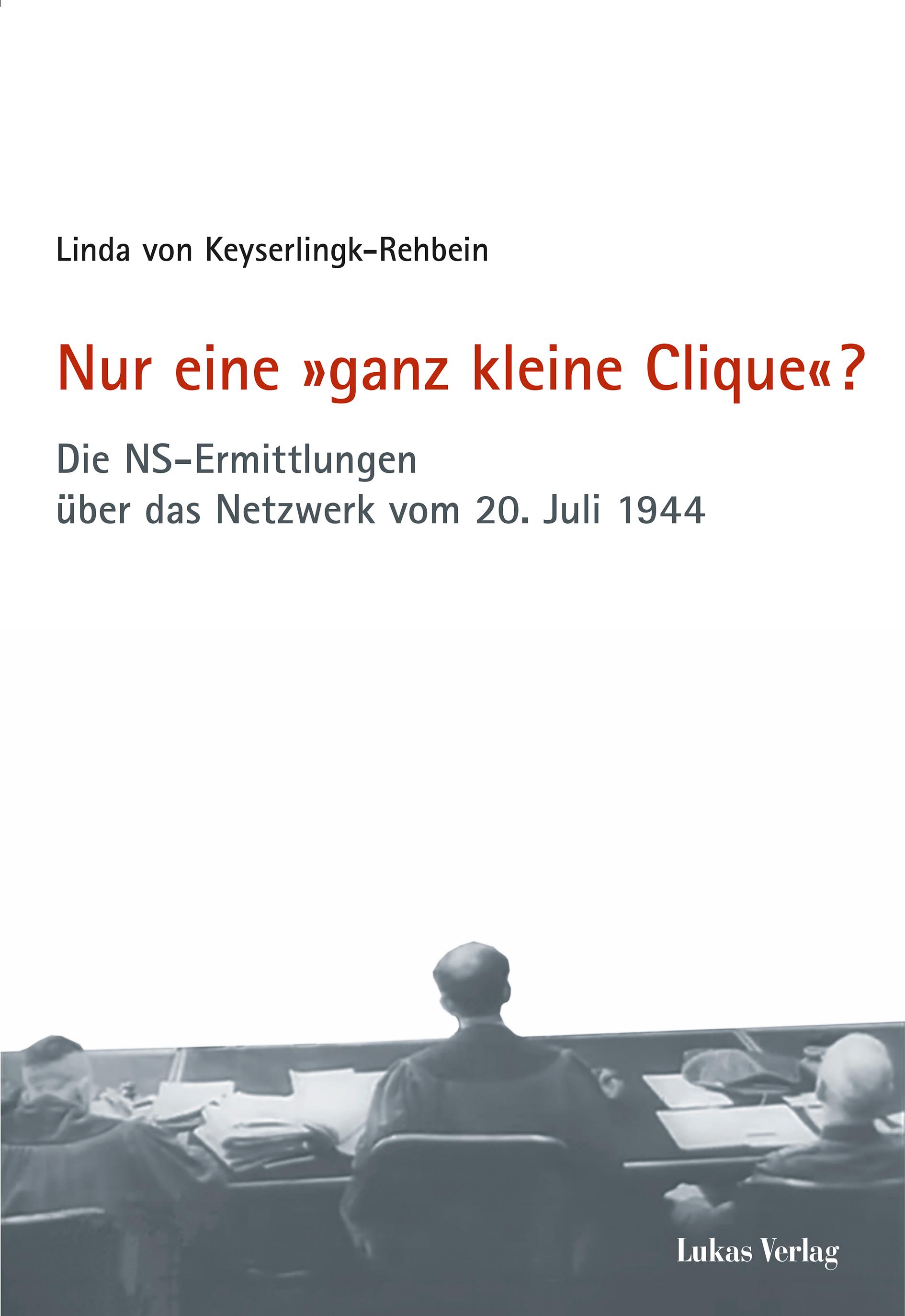 Vorderes Coverbild Nur eine »ganz kleine Clique«?