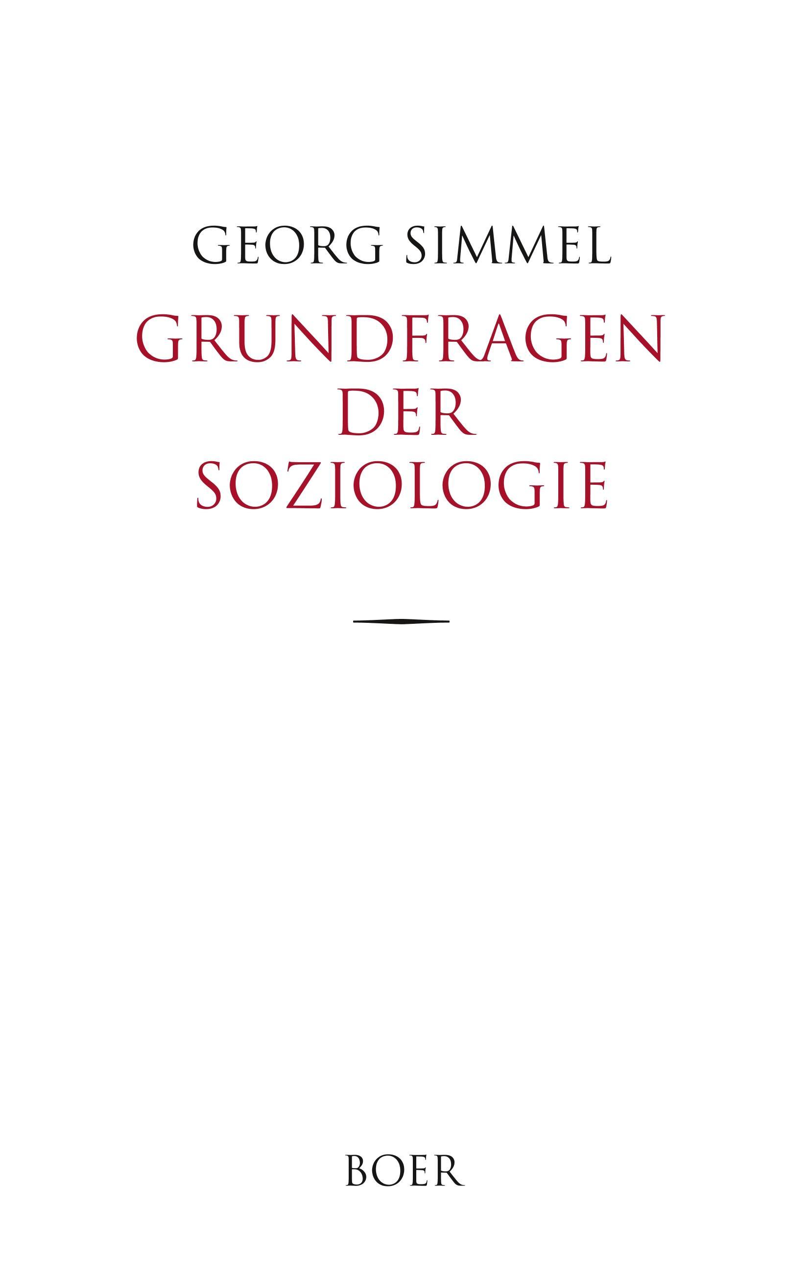 Vorderes Coverbild Grundfragen der Soziologie