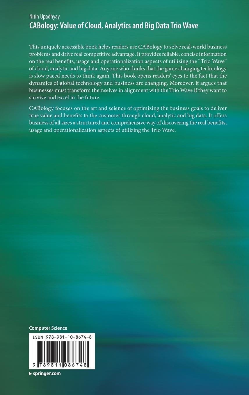Rückseitencover CABology: Value of Cloud, Analytics and Big Data Trio Wave