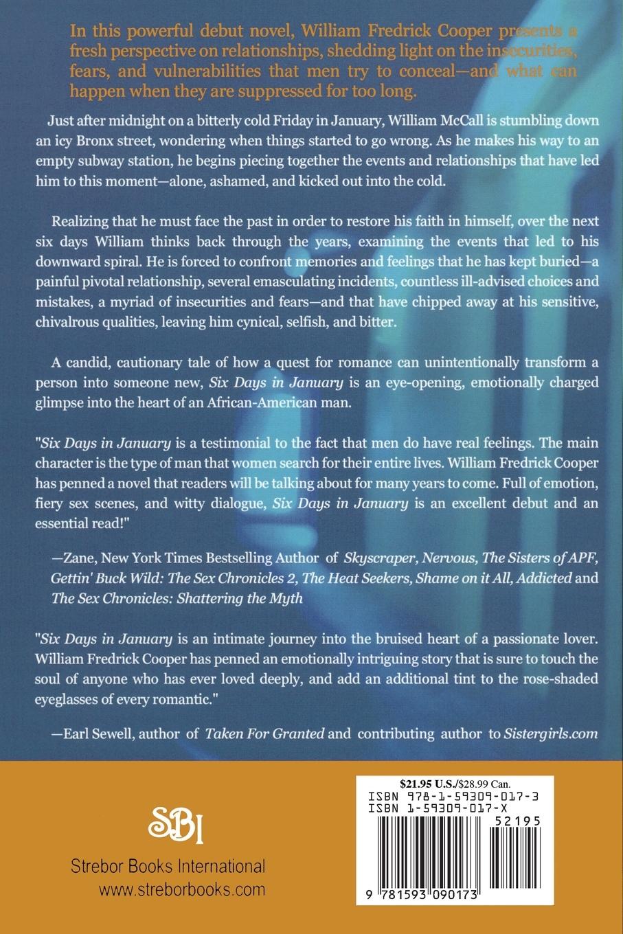 Rückseitencover 6 Days in January