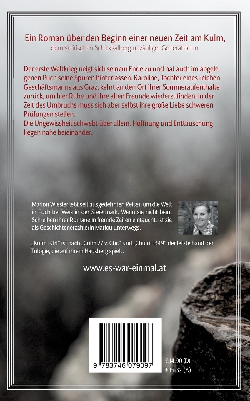 Rückseitencover Kulm 1918