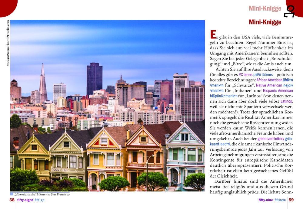 Beispielinhalt (Bild) Amerikanisch - Wort für Wort