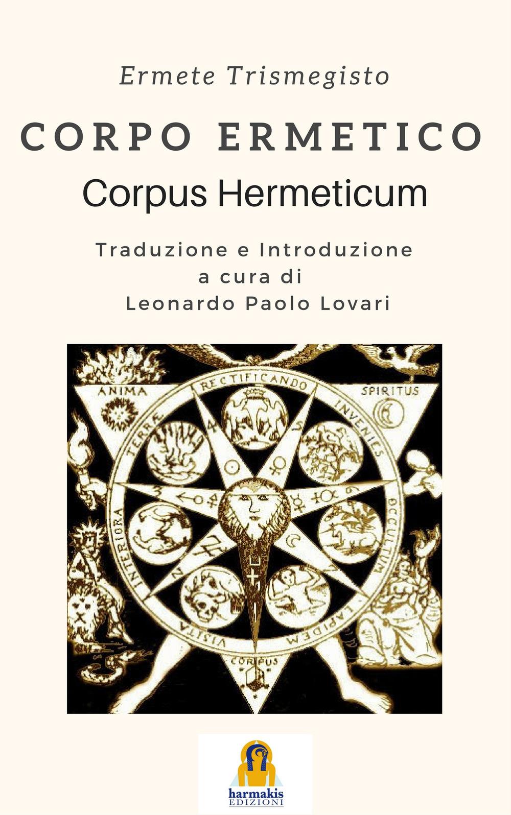 Vorderes Coverbild Corpo ermetico. Corpus hermeticum