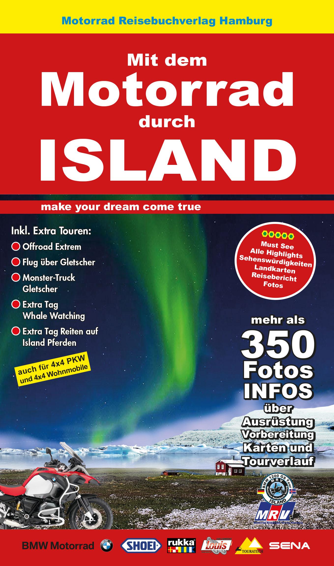 Vorderes Coverbild Mit dem Motorrad durch Island