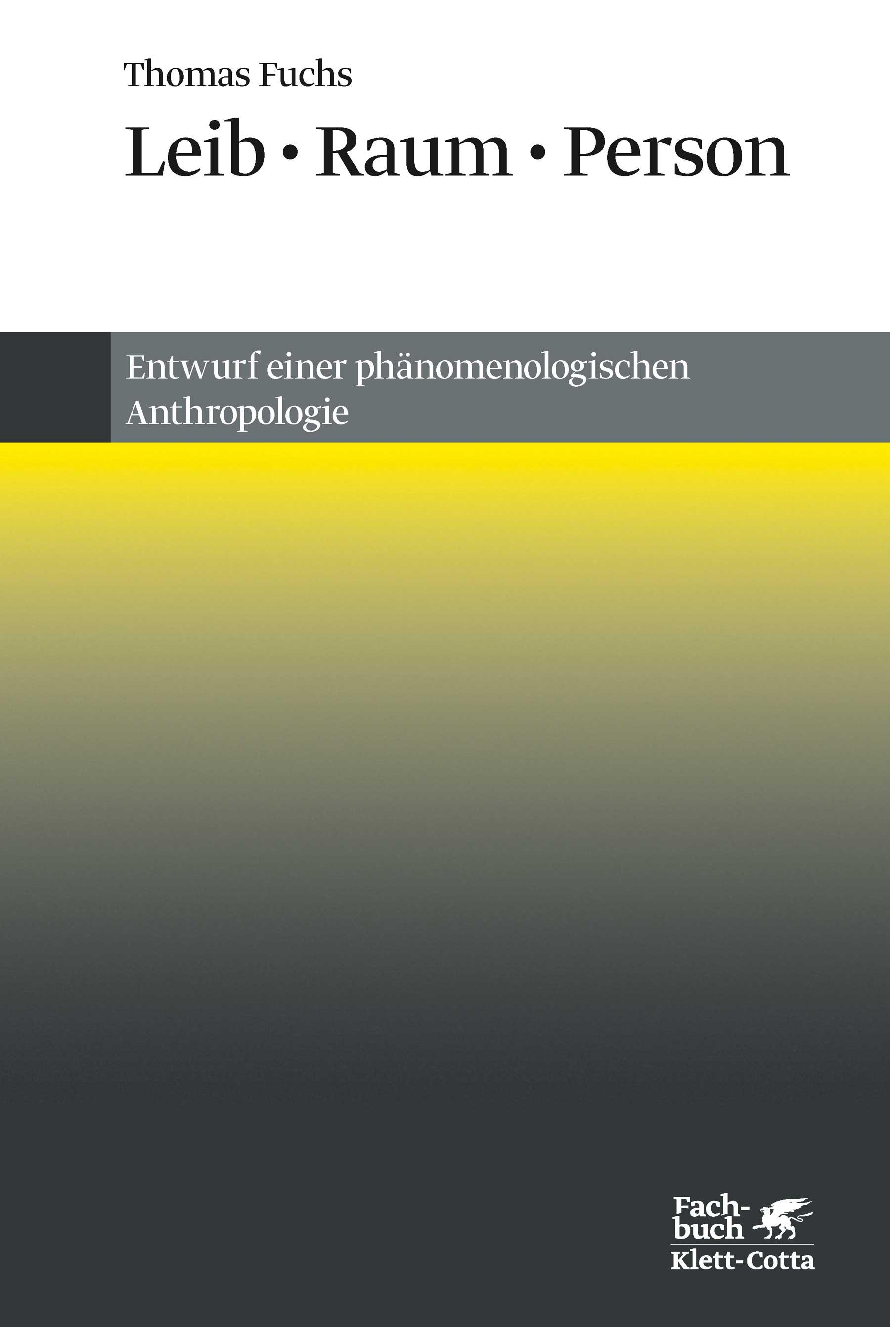 Vorderes Coverbild Leib, Raum, Person