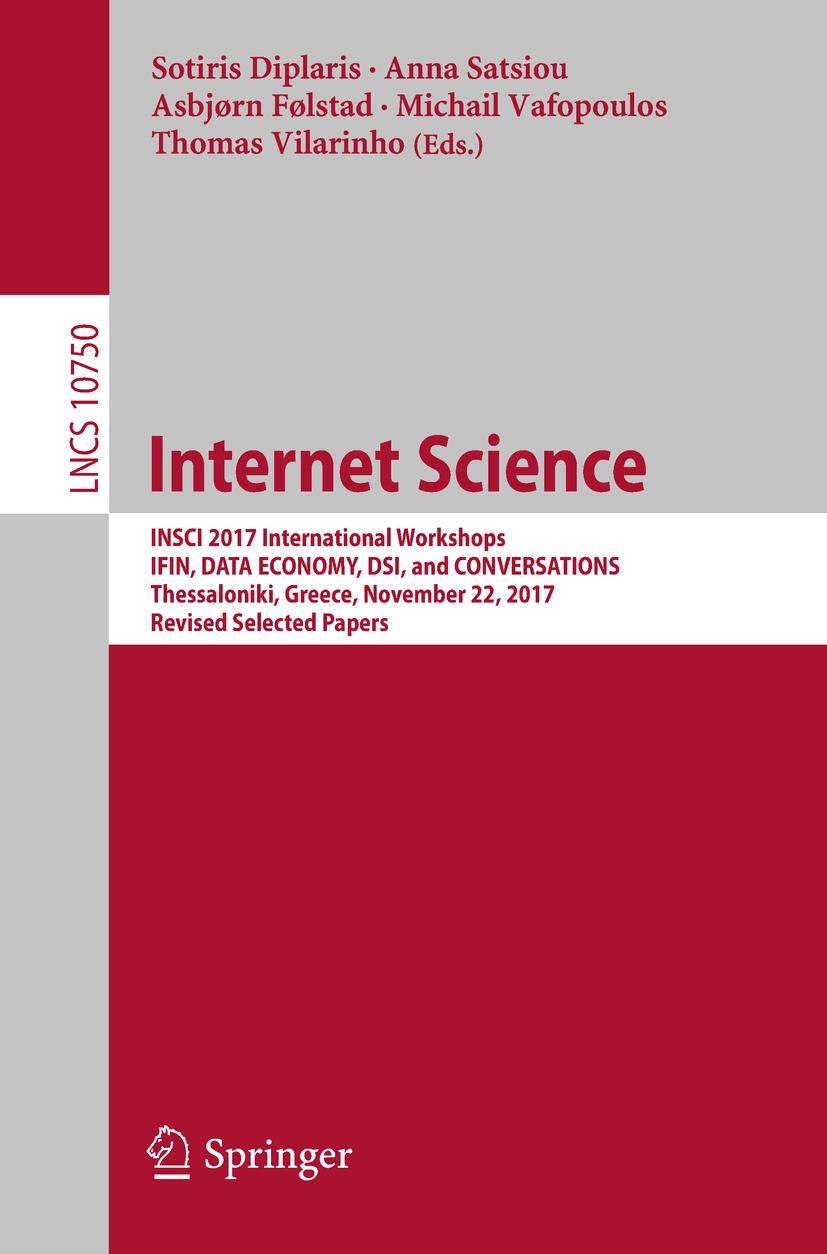 Vorderes Coverbild Internet Science