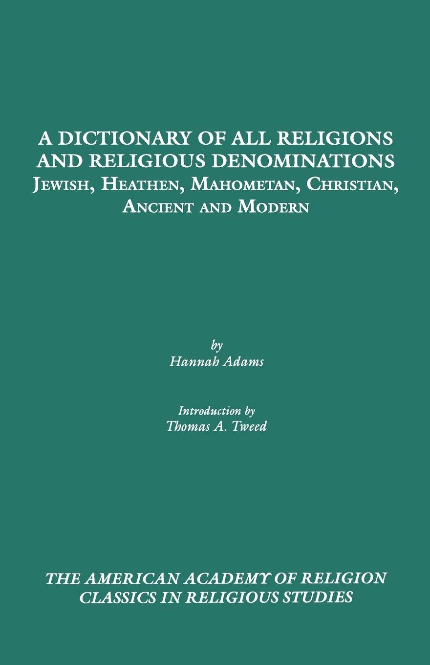 Vorderes Coverbild A Dictionary of All Religions and Religious Denominations