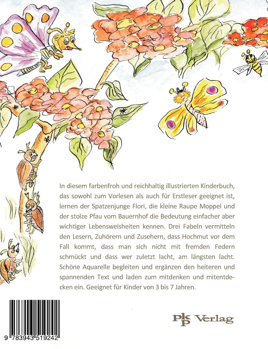 Rückseitencover Der Spatzenjunge Flori