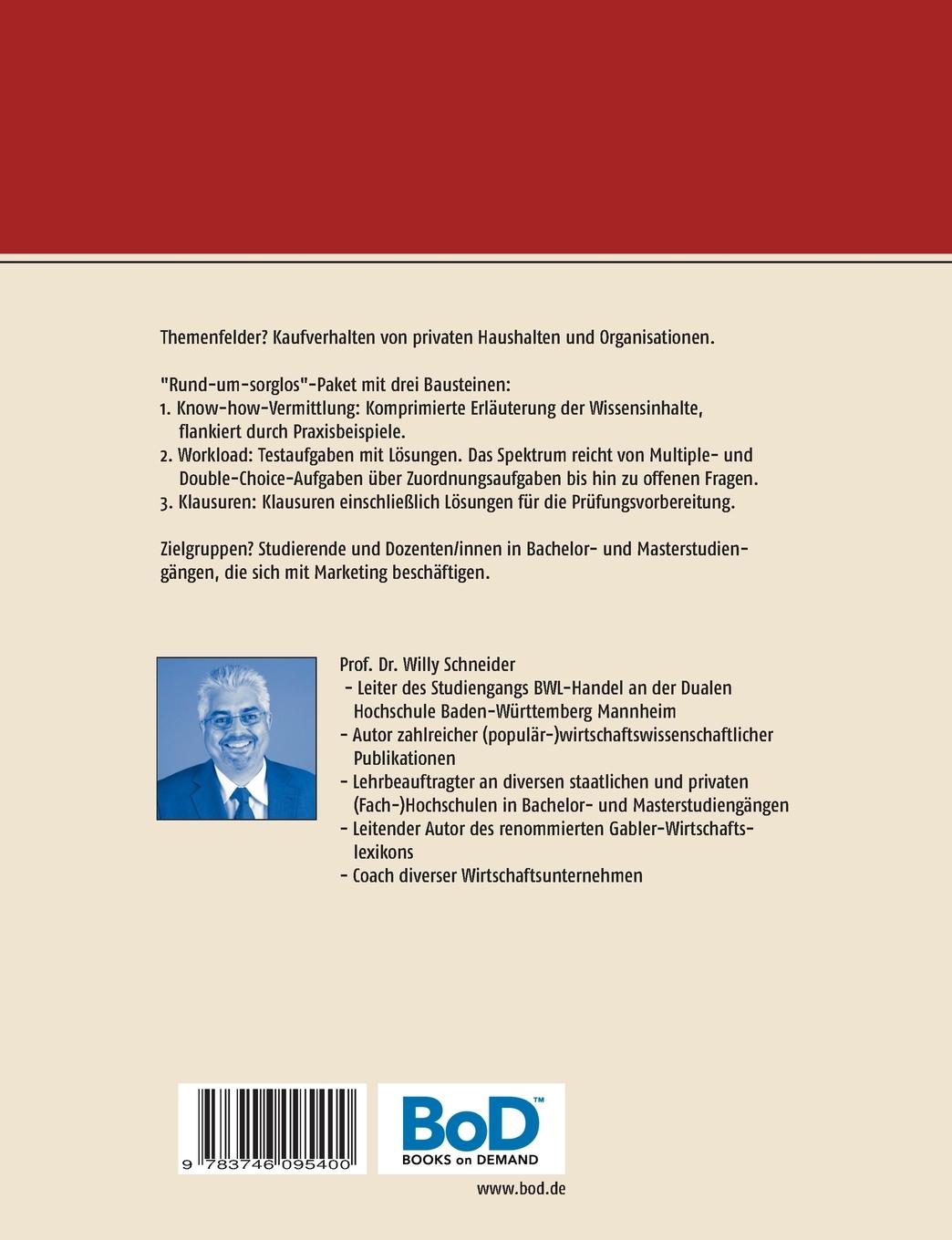 Rückseitencover Käuferverhalten