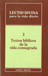 Vorderes Coverbild Textos bíblicos de la vida consagrada