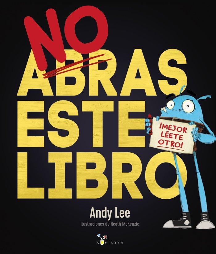 Vorderes Coverbild No abras este libro