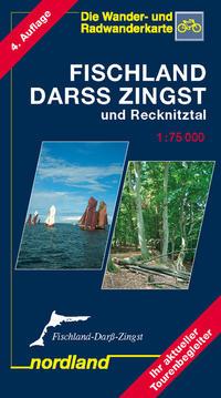 Vorderes Coverbild Deutsche Ostseeküste 05. Fischland, Darß, Zingst 1 : 75 000 und Recknitztal