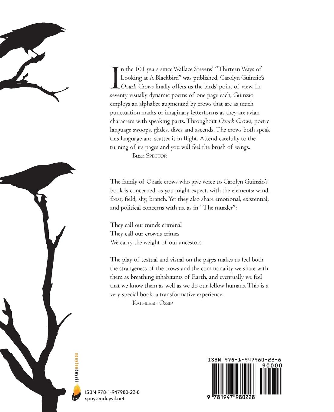 Rückseitencover Ozark Crows