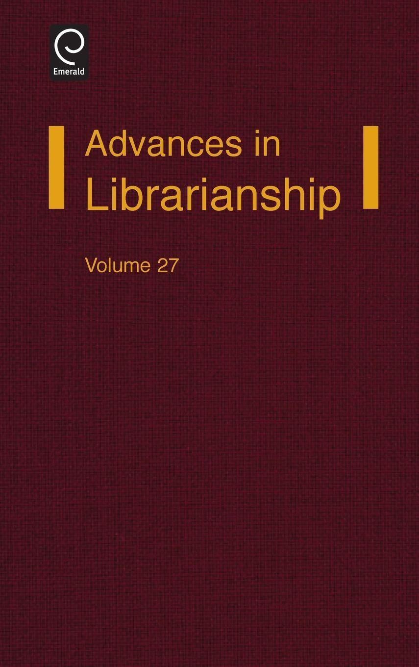 Vorderes Coverbild Advances in Librarianship