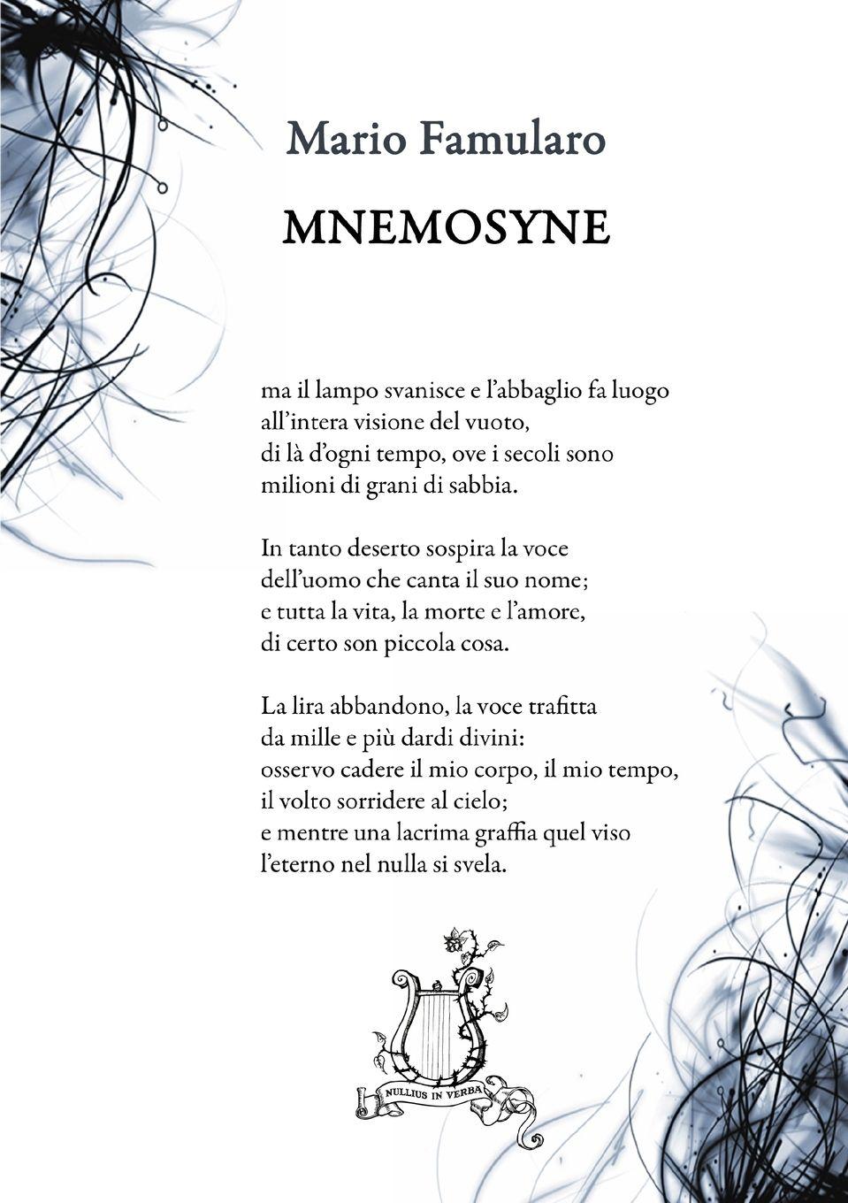 Vorderes Coverbild Mnemosyne