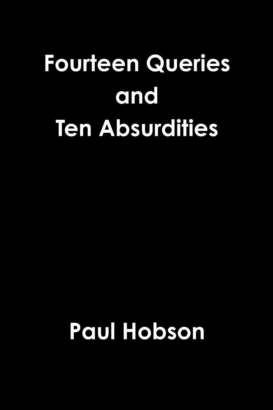 Vorderes Coverbild Fourteen Queries and Ten Absurdities
