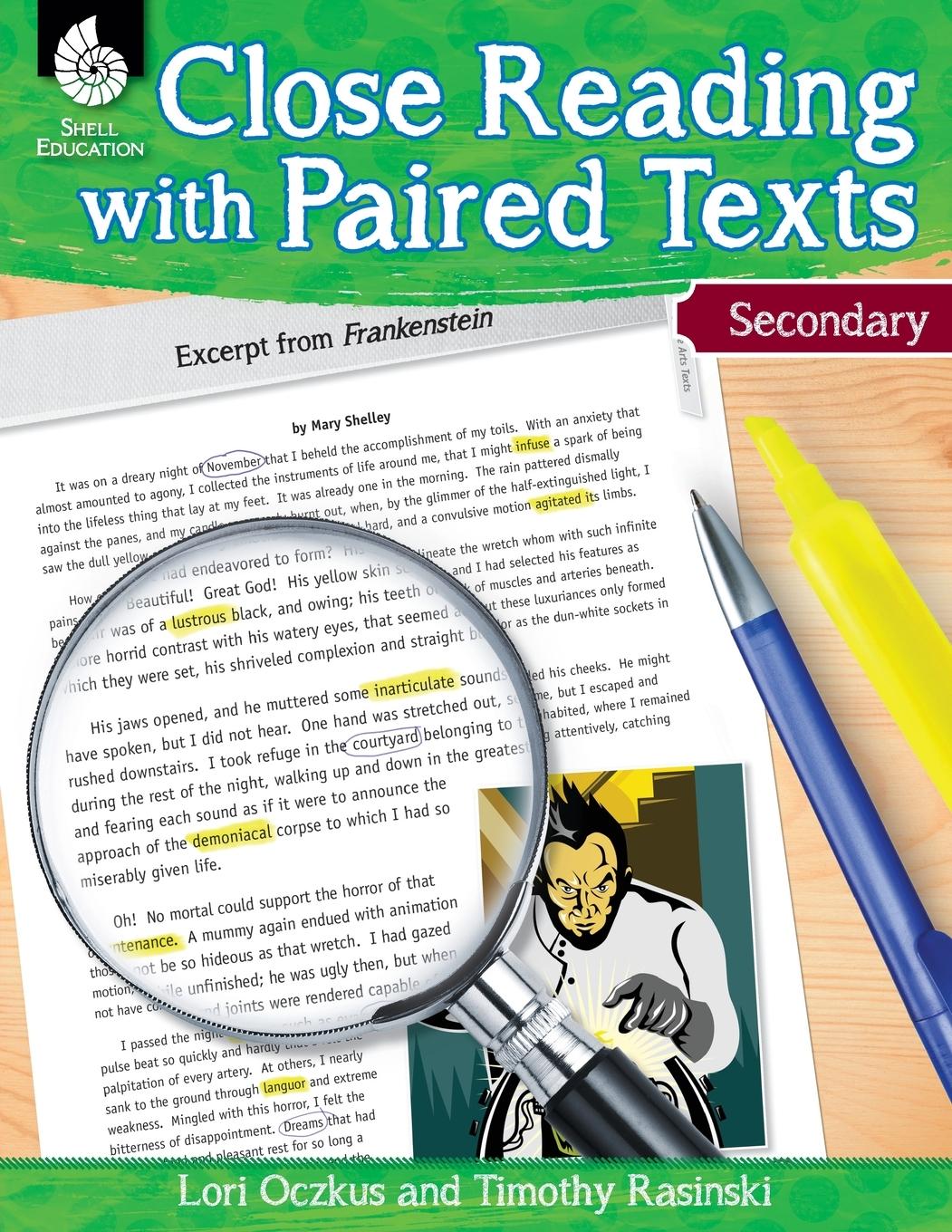 Vorderes Coverbild Close Reading with Paired Texts Secondary