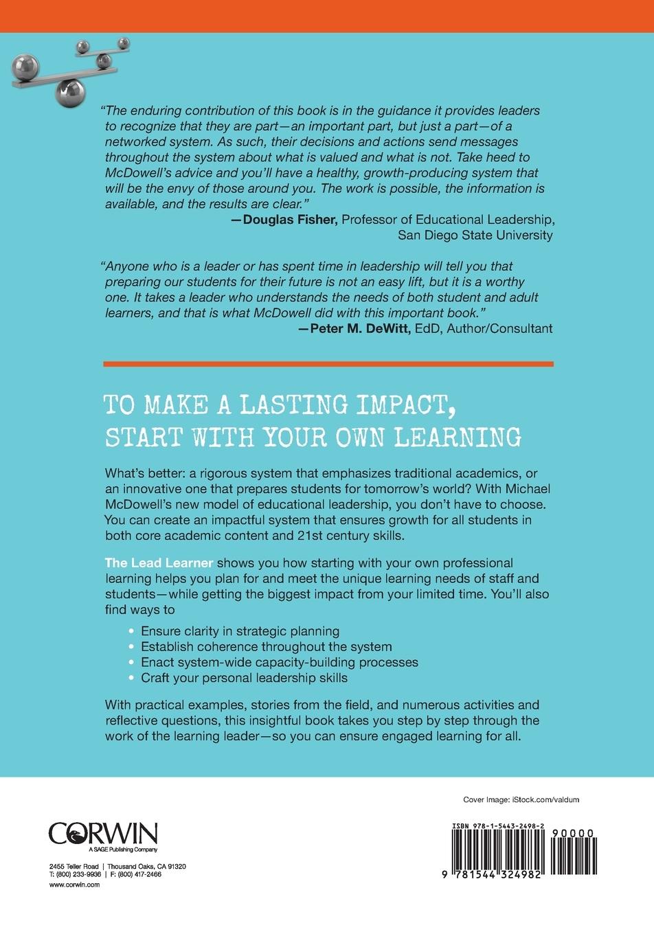 Rückseitencover The Lead Learner