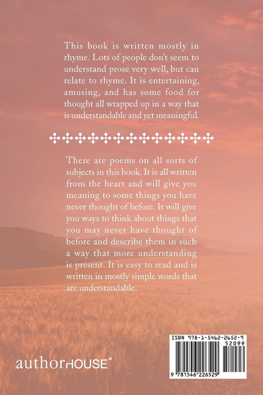 Rückseitencover God Speaks, I Write