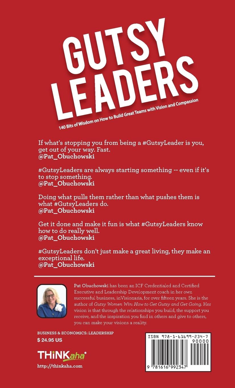 Rückseitencover Gutsy Leaders