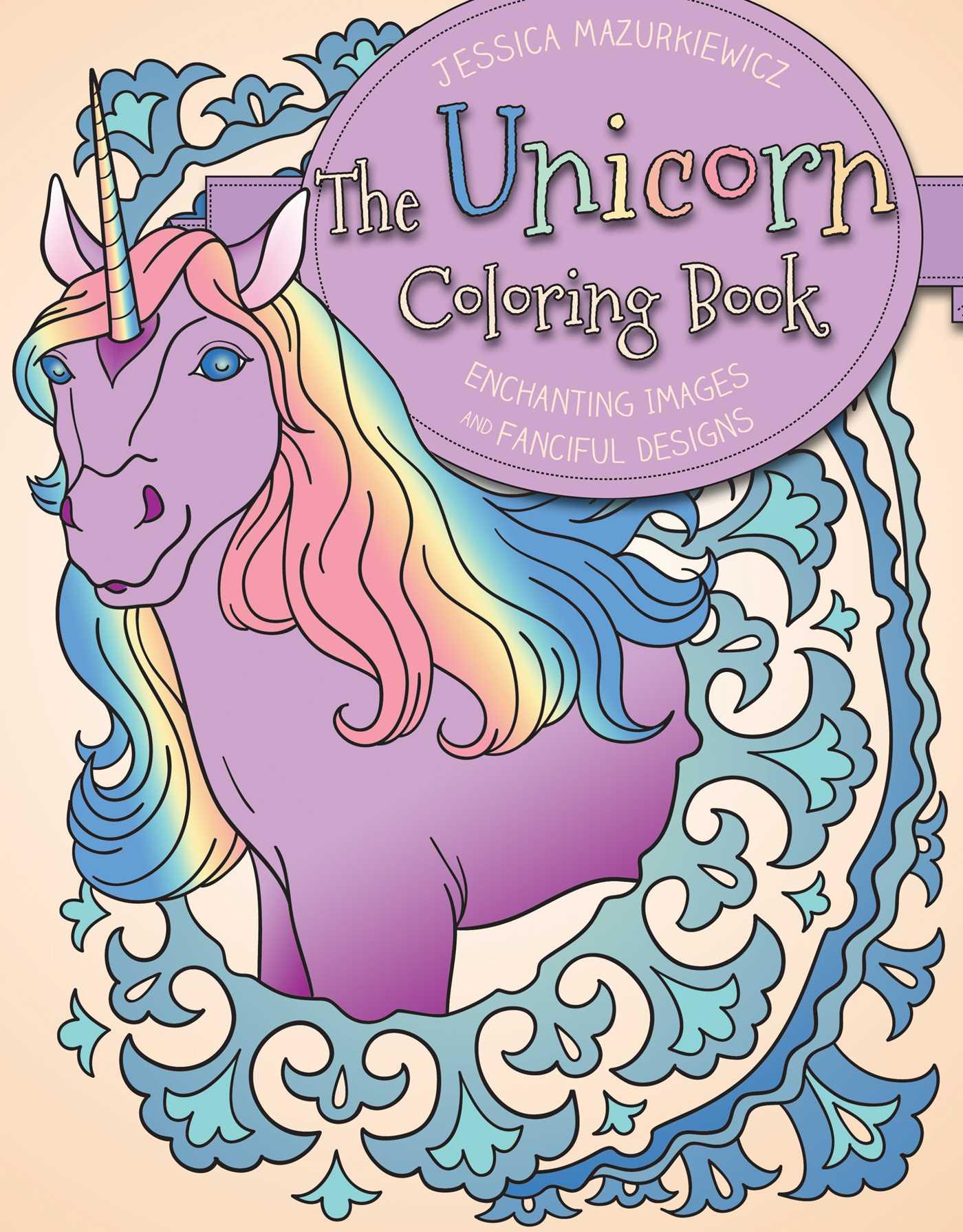 Vorderes Coverbild The Unicorn Coloring Book