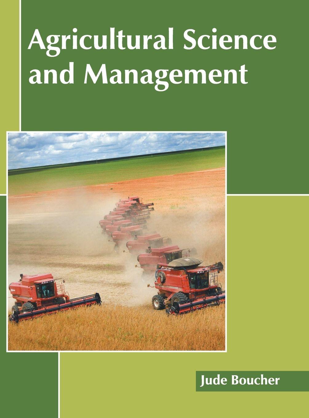 Vorderes Coverbild Agricultural Science and Management