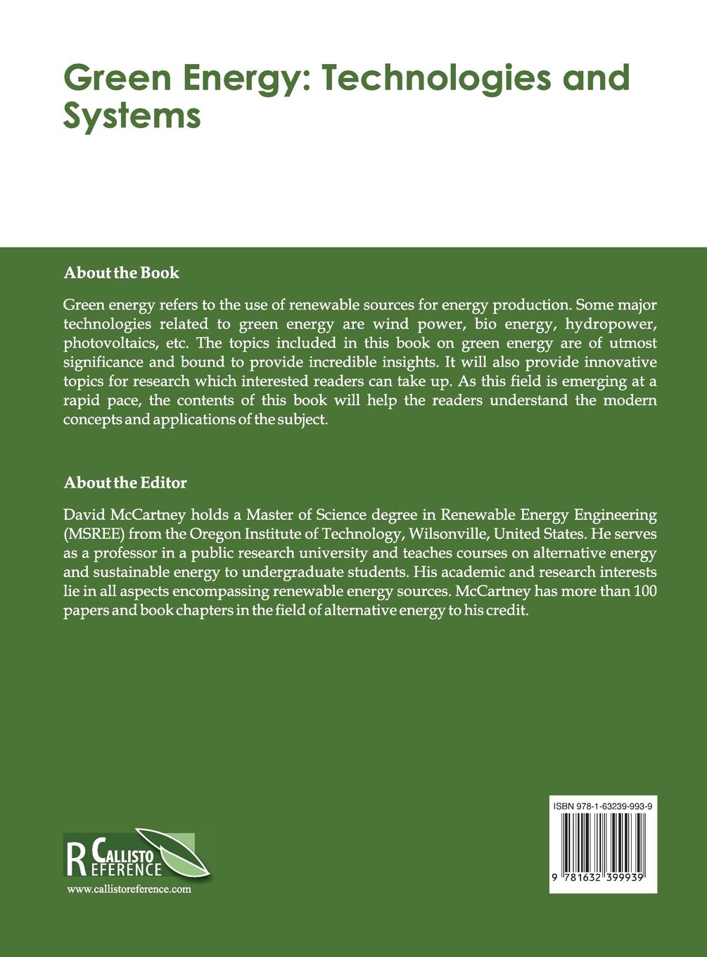 Rückseitencover Green Energy