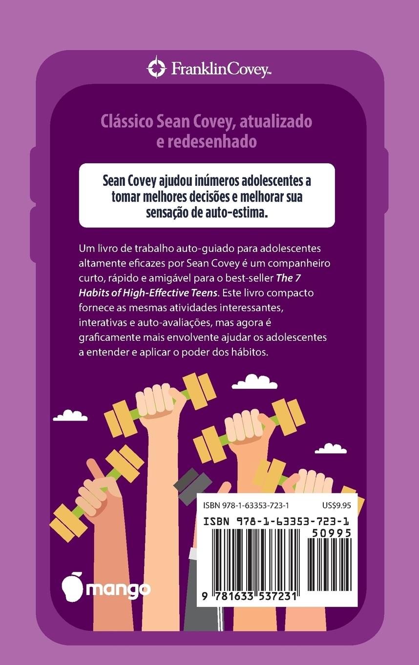 Rückseitencover Uma Livro de Atividades Autodidaticas Para Adolescentes Altamente Eficazes