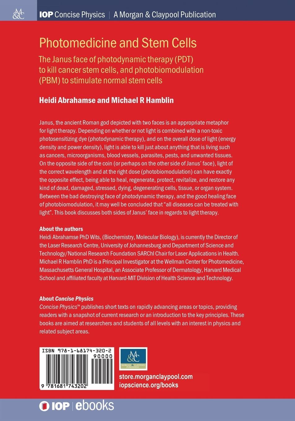 Rückseitencover Photomedicine and Stem Cells