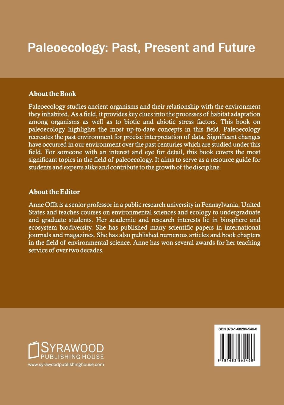 Rückseitencover Paleoecology