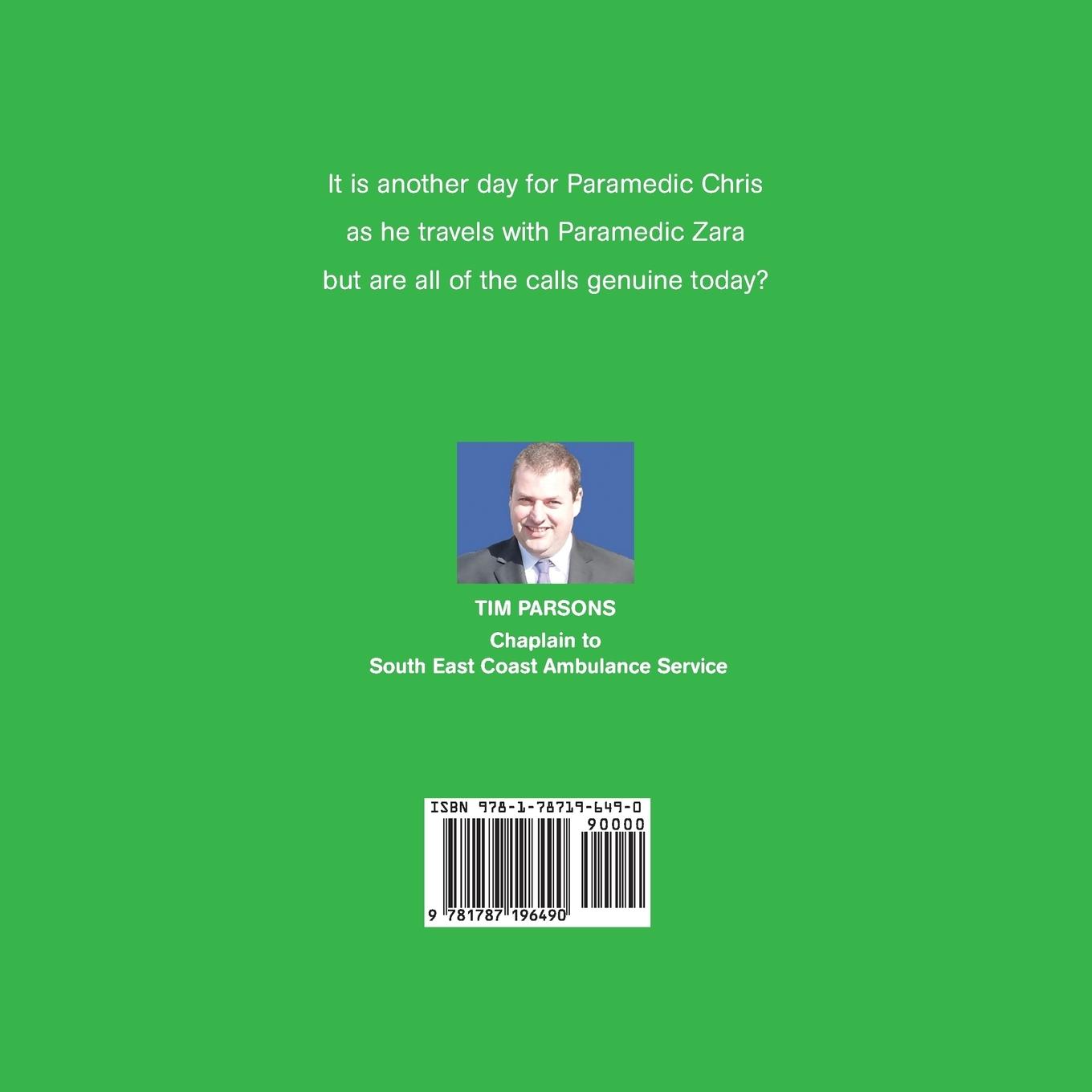 Rückseitencover Paramedic Chris