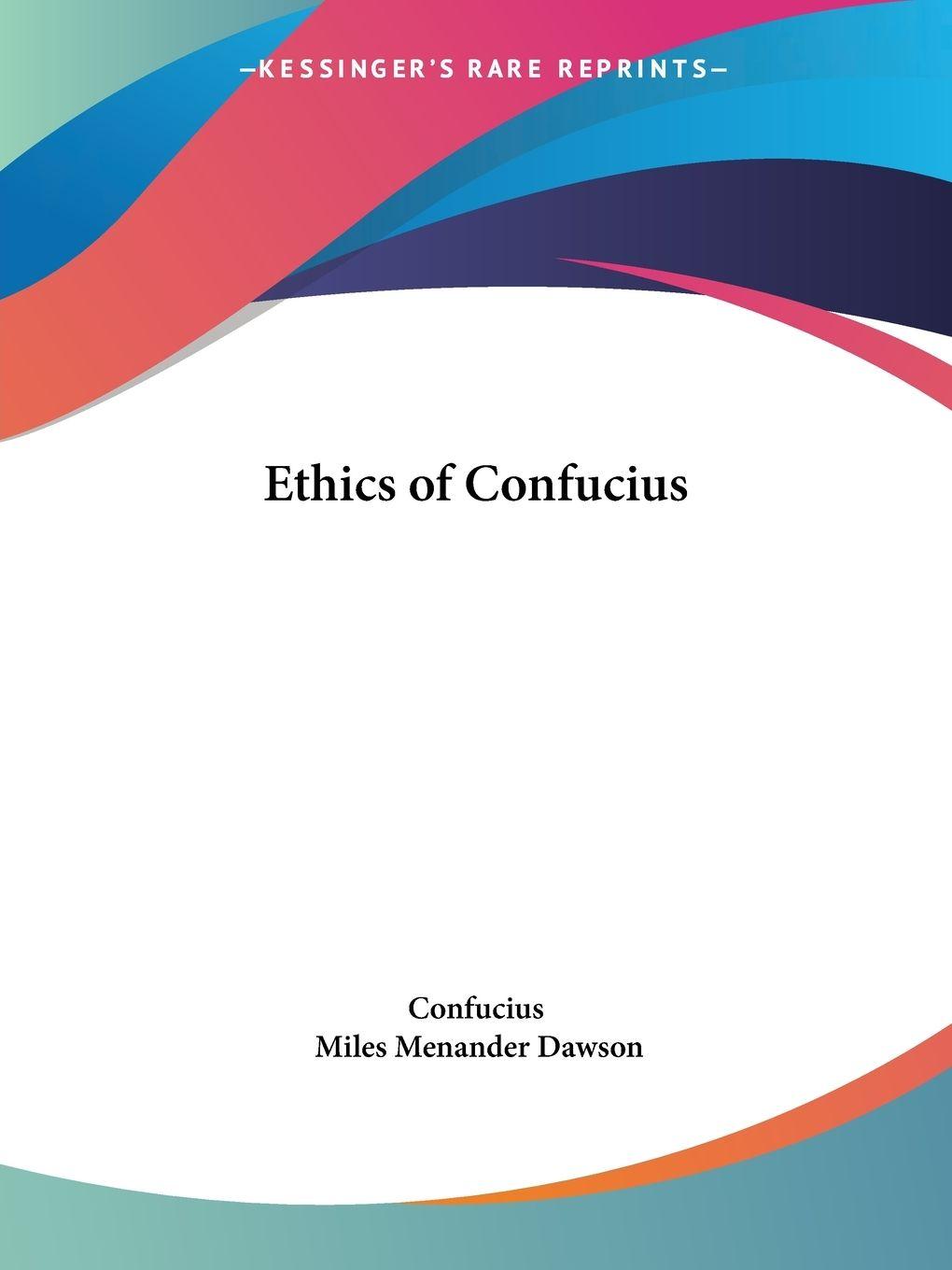 Vorderes Coverbild Ethics of Confucius