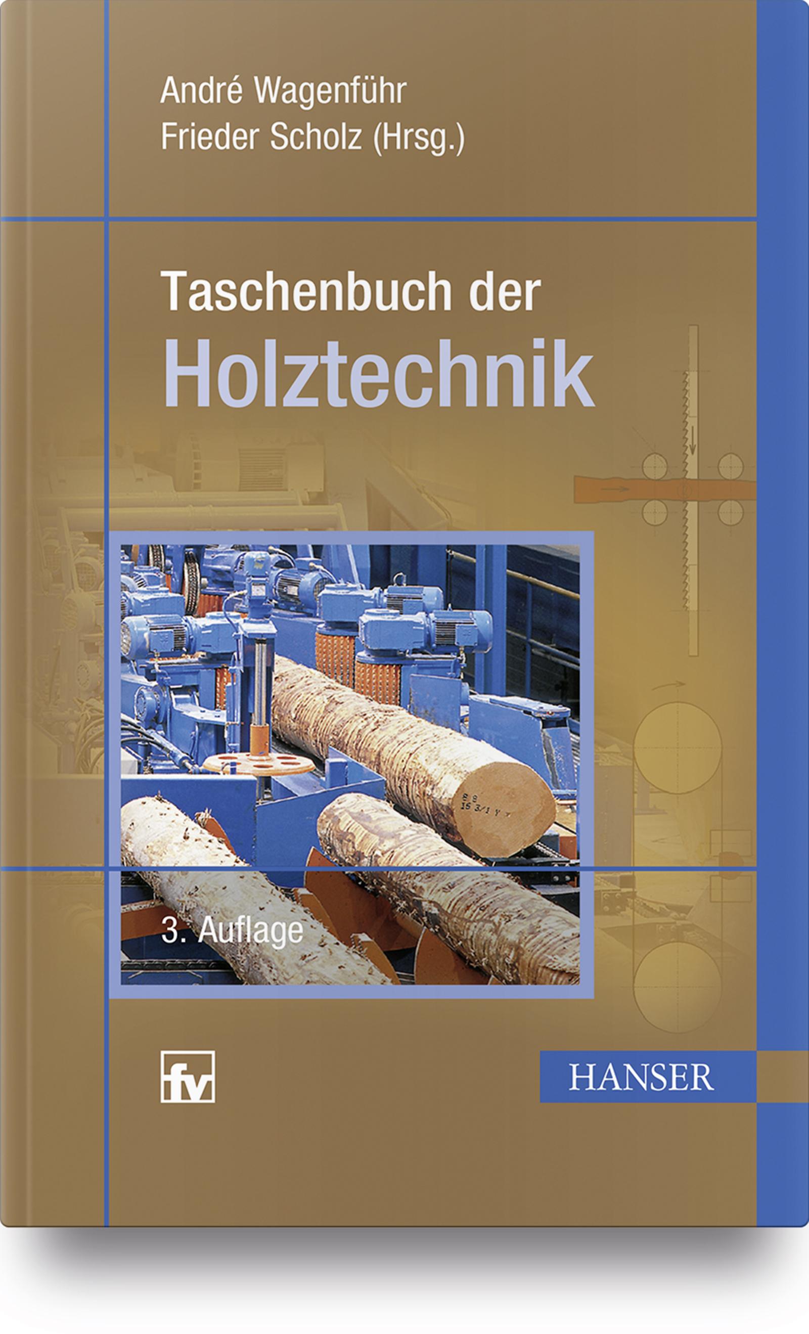 Vorderes Coverbild Taschenbuch der Holztechnik
