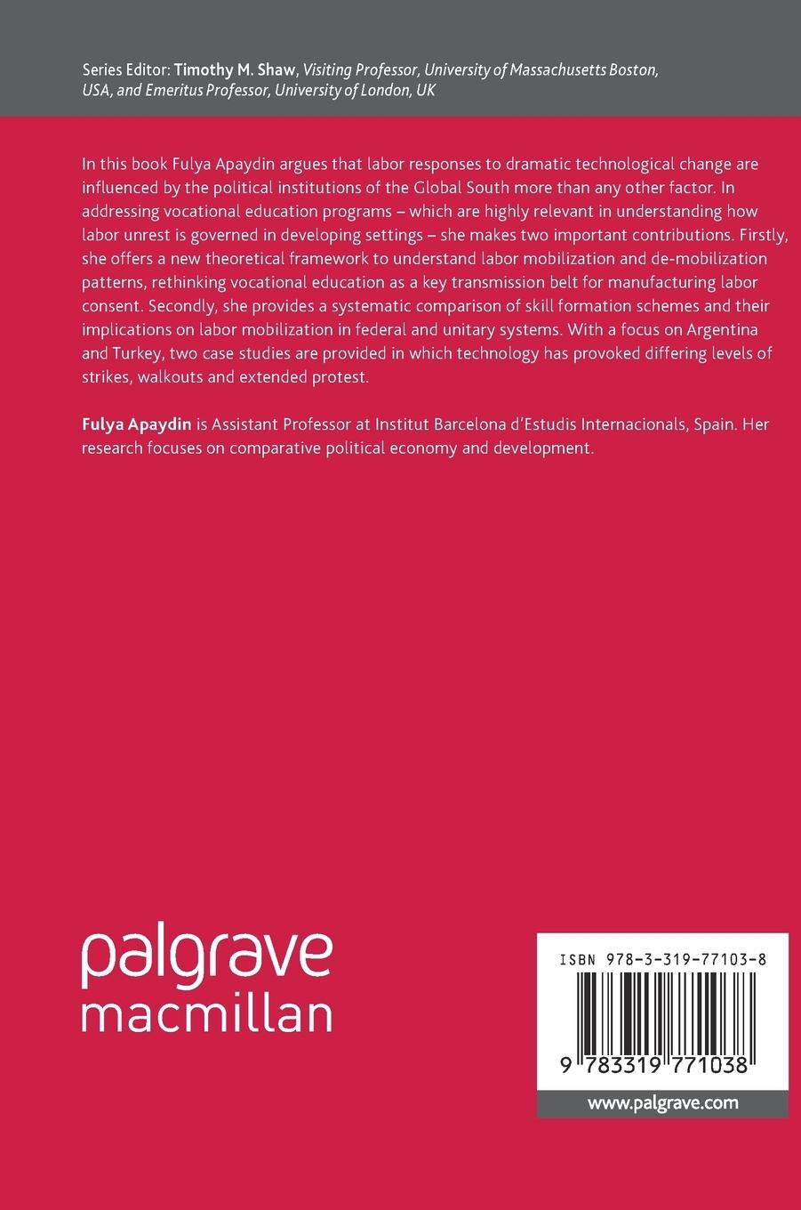 Rückseitencover Technology, Institutions and Labor