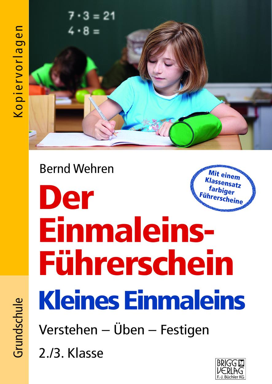 Vorderes Coverbild Der Einmaleins-Führerschein - Kleines Einmaleins