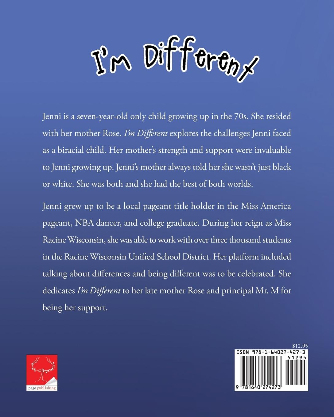 Rückseitencover I'm Different