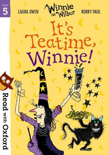 Vorderes Coverbild Read with Oxford: Stage 5: Winnie and Wilbur: It's Teatime, Winnie!