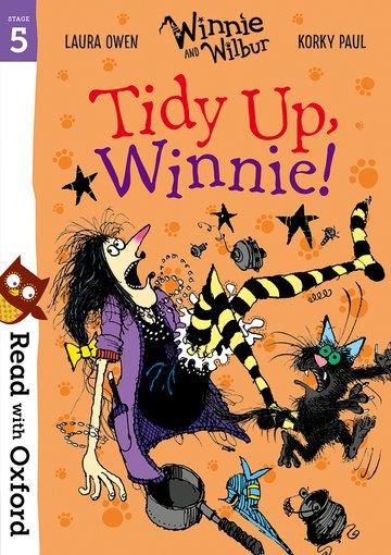 Vorderes Coverbild Read with Oxford: Stage 5: Winnie and Wilbur: Tidy Up, Winnie!