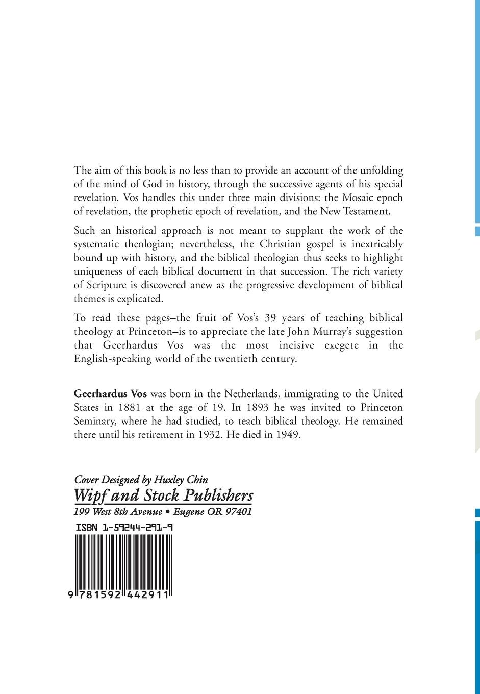 Rückseitencover Biblical Theology